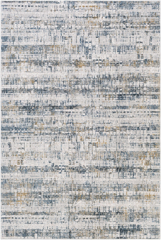 Hughesdale Distorted Lines Luxe Area Rug-0