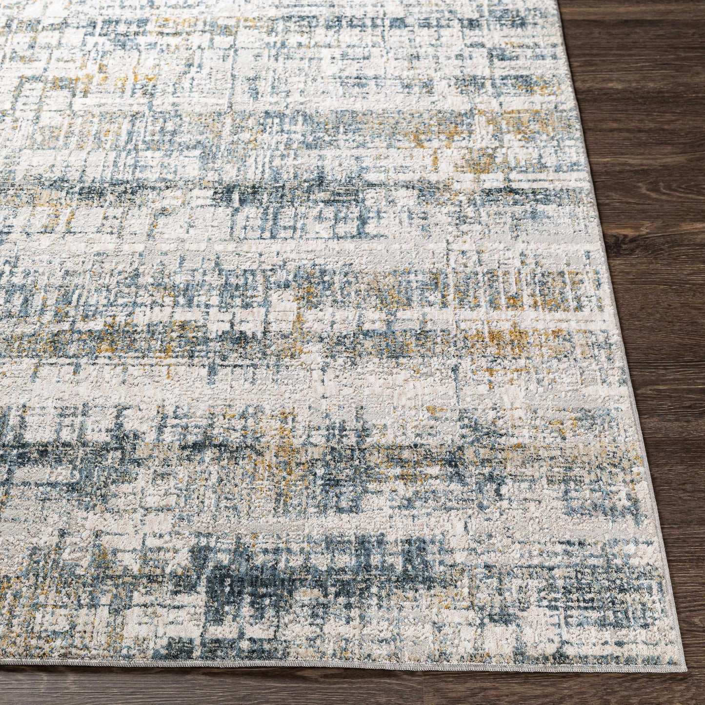 Hughesdale Distorted Lines Luxe Area Rug-2