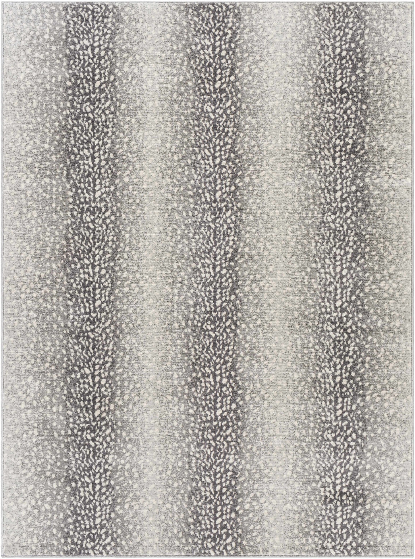 Pointblank Black&Gray Antelope Print Rug-5