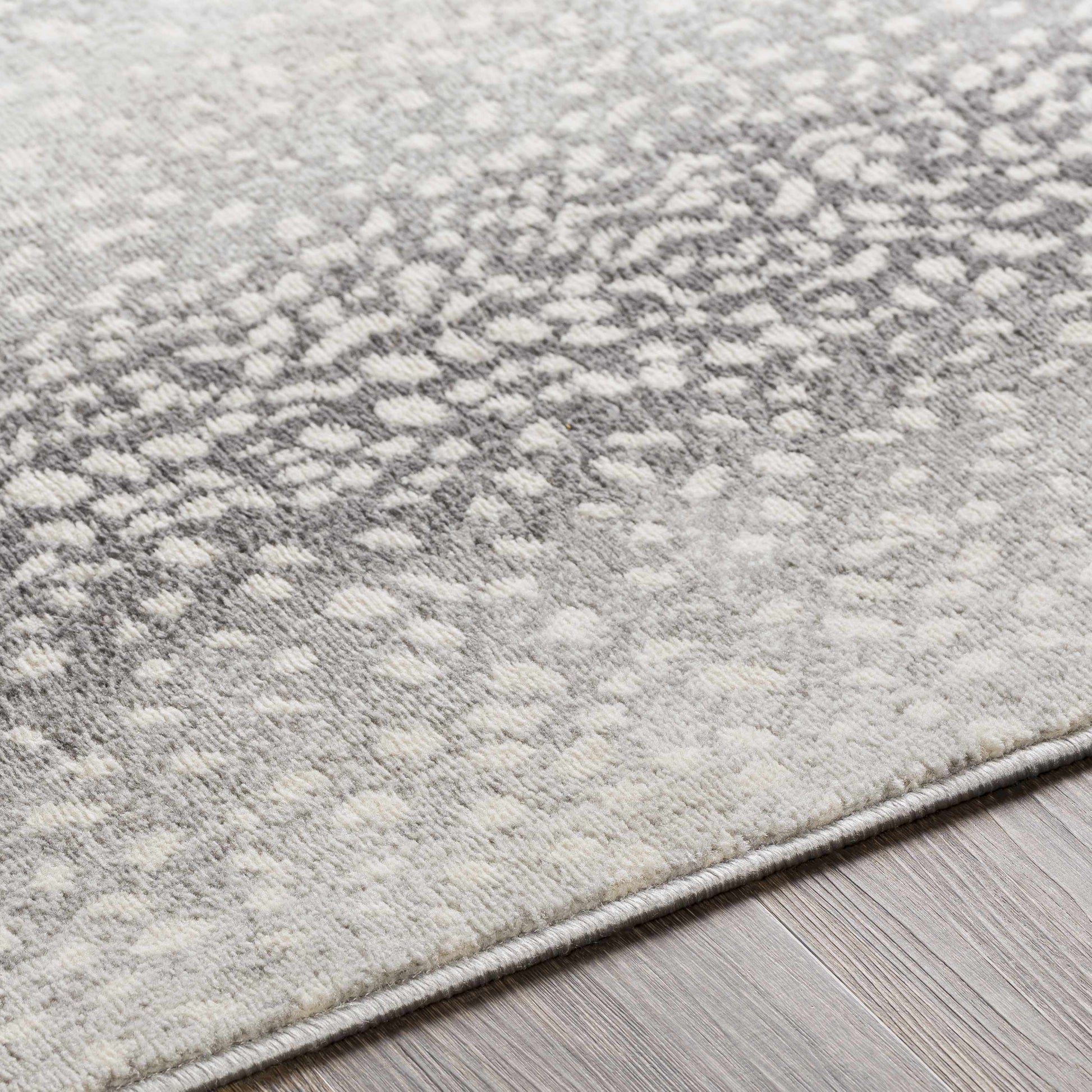 Pointblank Black&Gray Antelope Print Rug-3