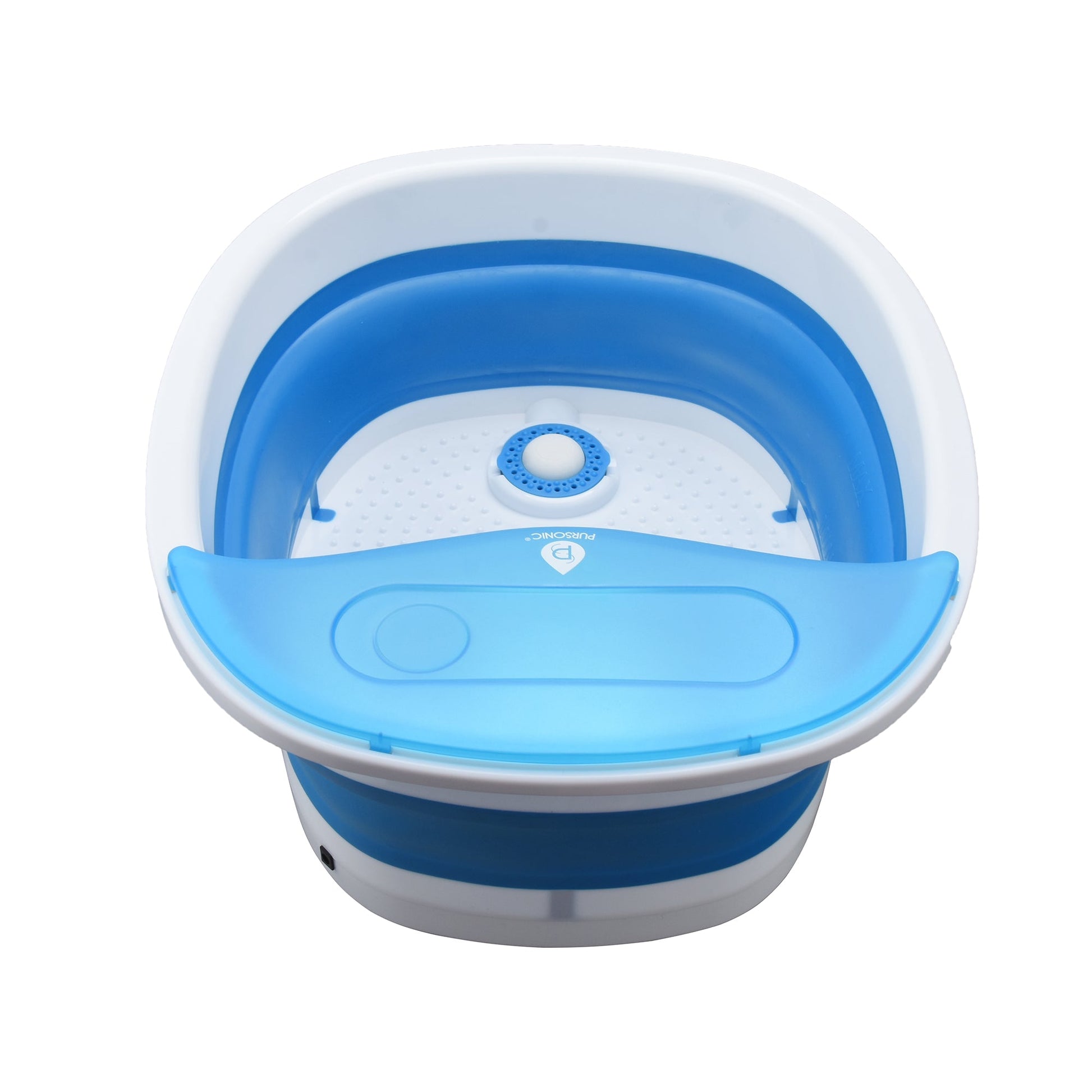 Pursonic Home Recovery Essentials: Red Light Knee & Shoulder Pads, 3-Speed Massage Gun, & Collapsible Foot Spa-3