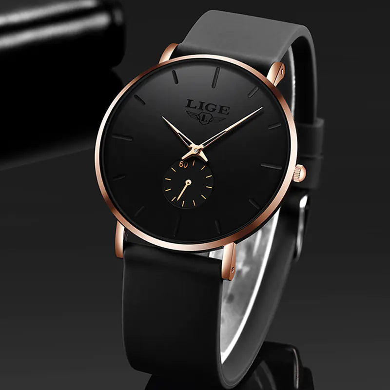 Men's Ultra-Thin Waterproof Quartz Luxury Watch
