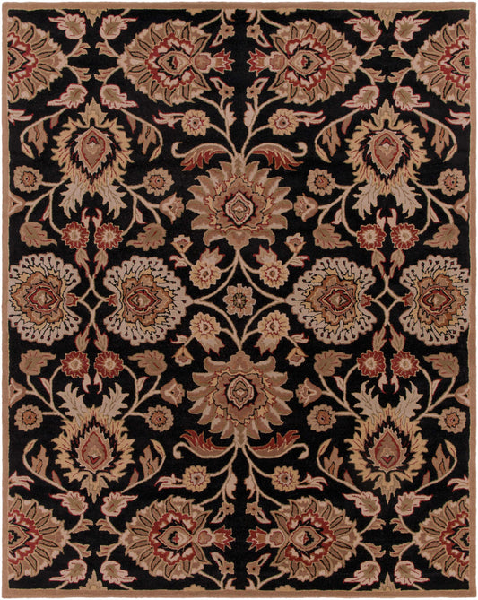 Conesus 1053 Hand Tufted Black Wool Rug-10