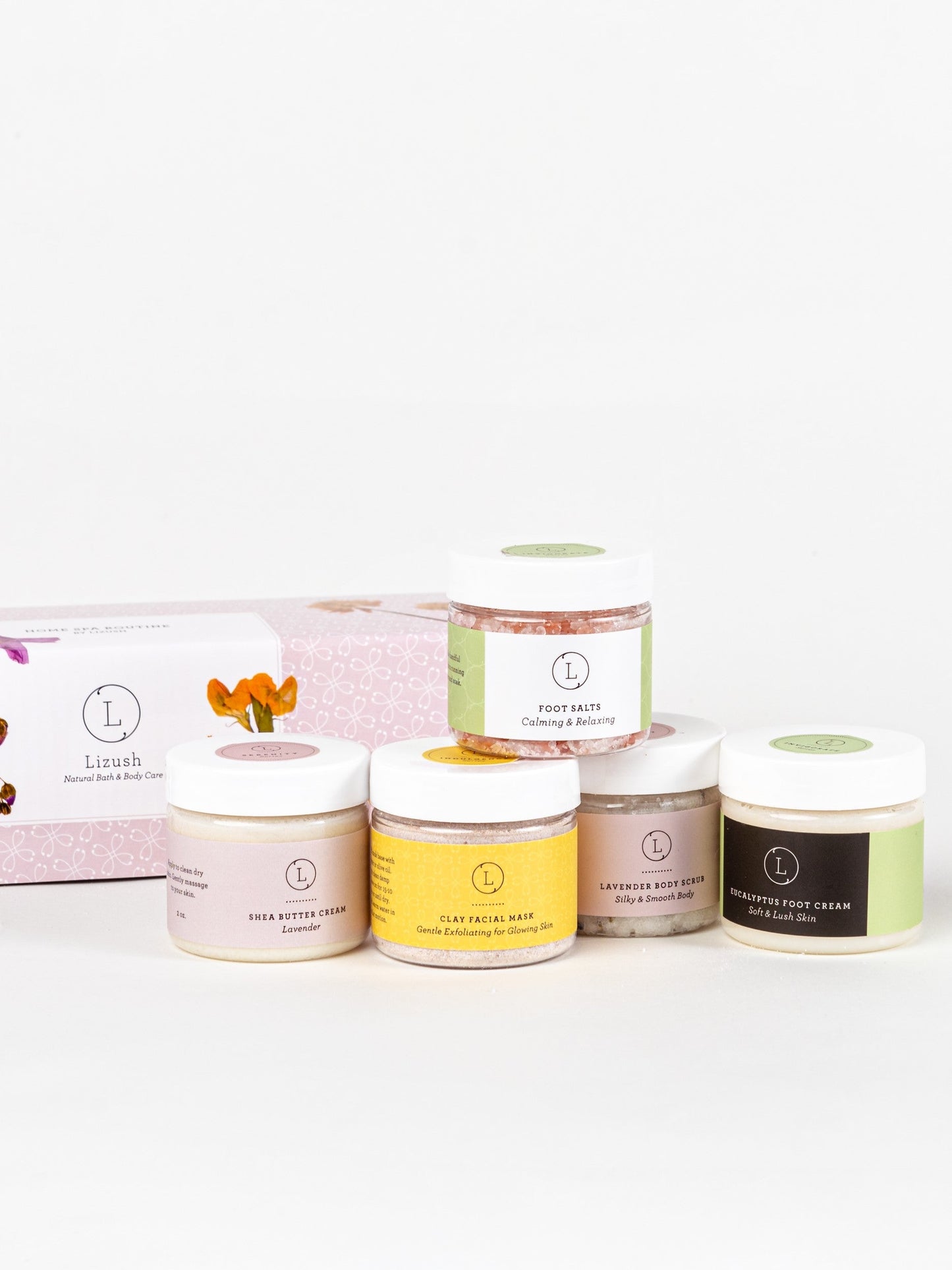 Full body Luxury Home Spa Routine Set  - Perfect thinking of you gift-0