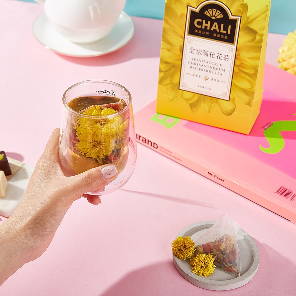 Honeysuckle Chrysanthemum Wolfberry Tea 35g (10 Tea Bags)-2