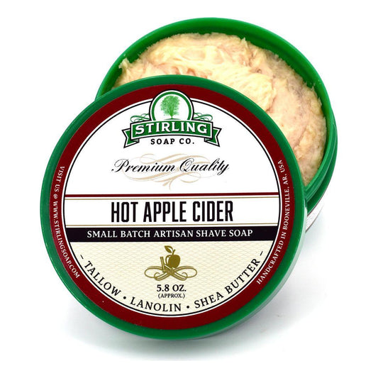 Stirling Soap Co. Hot Apple Cider Shaving Set