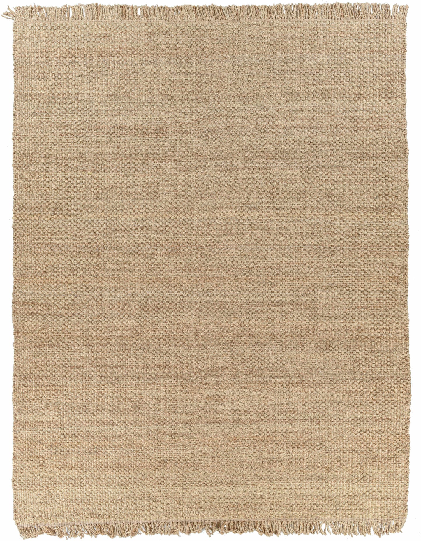 Hovland Hand Woven Natural Jute Rag Rug - Clearance-0