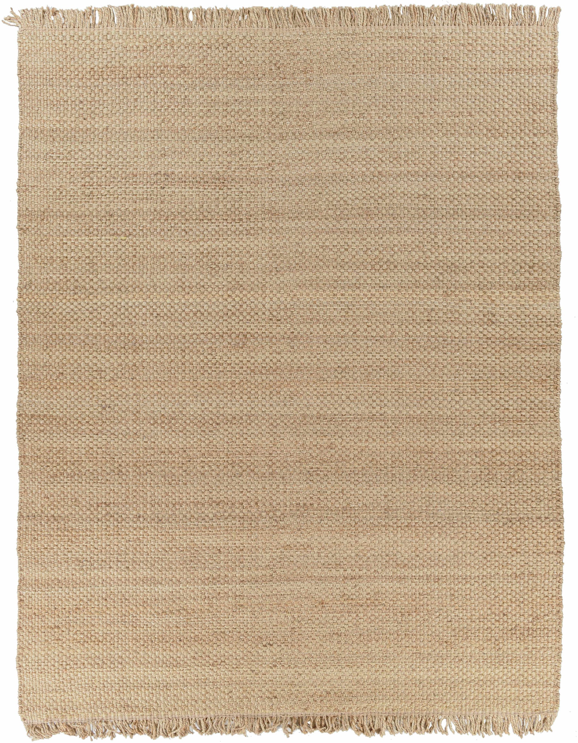 Hovland Hand Woven Natural Jute Rag Rug - Clearance-0