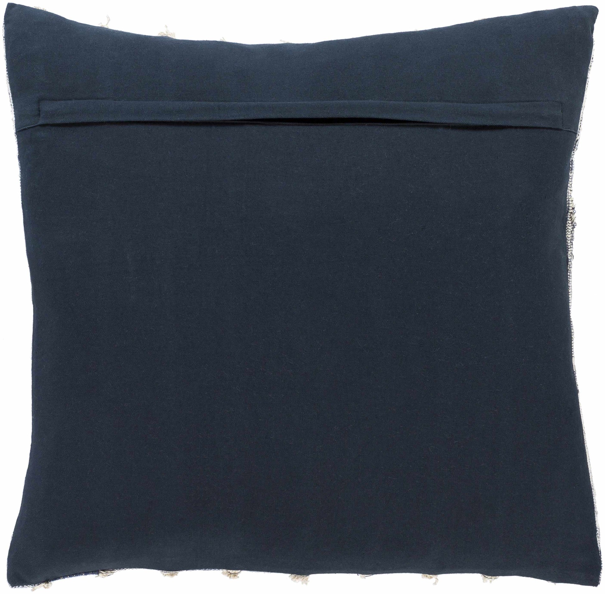 Harrells Navy Beige Plaid Accent Pillow-2