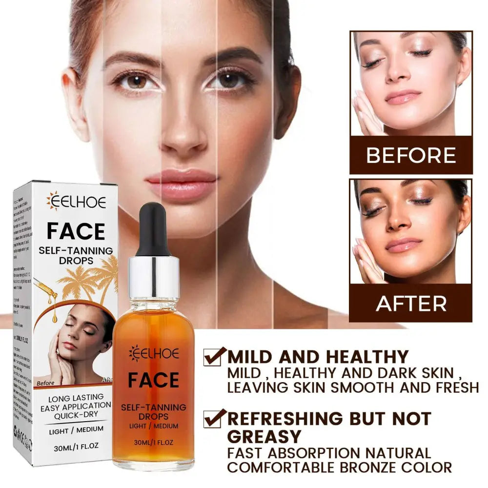 Hydrating Facial Tanning Essence for Bronzed Skin