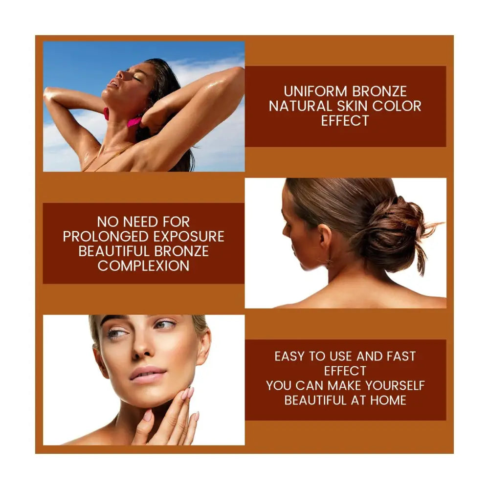 Hydrating Facial Tanning Essence for Bronzed Skin