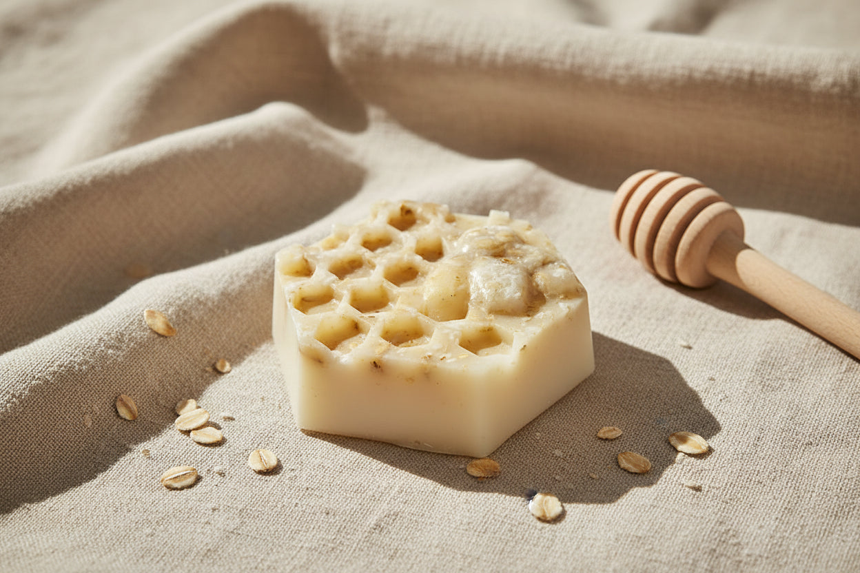 Oats and Honey Soap Bar-0