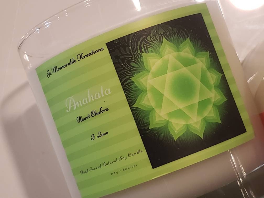 Chakra Soy Wax Candle-5