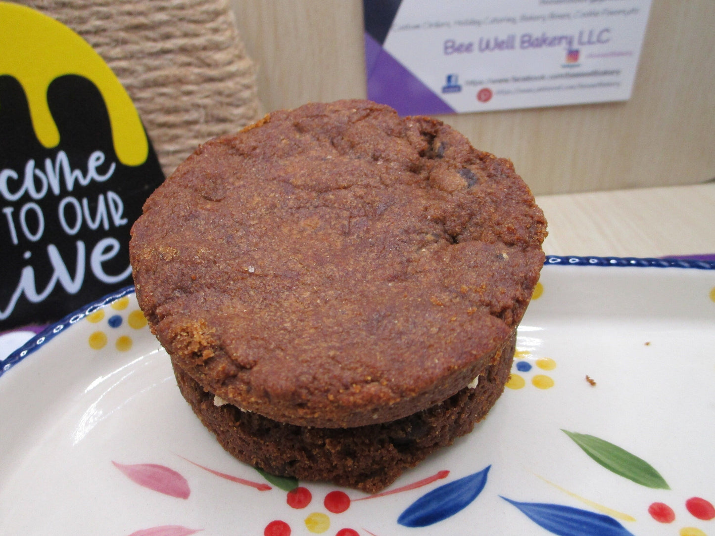 Cookie Sandwich, Gluten Free, High Protein, Dairy Free, Egg Free, Oat Free, Anabolic Diet, Sports, Muscle building, Erythritol Free, Vegan