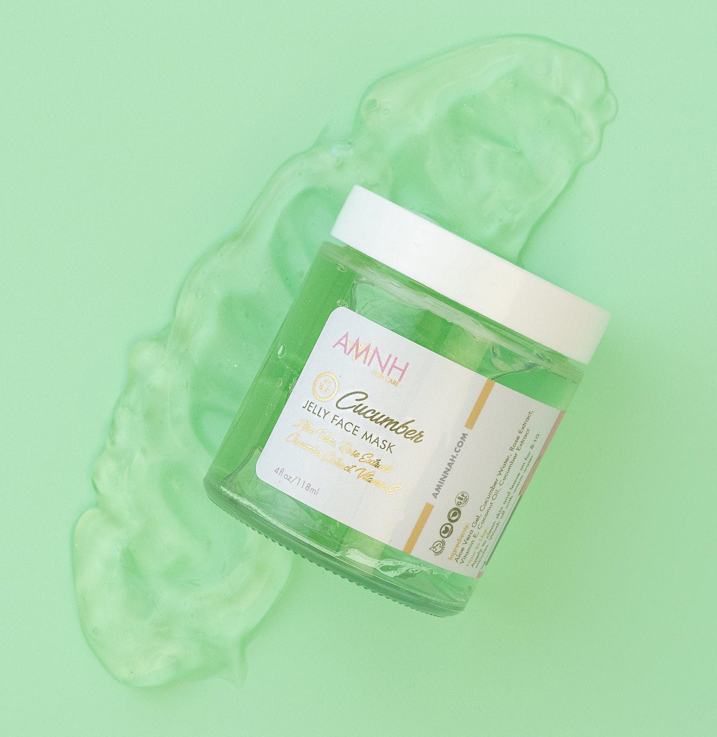 Cucumber Jelly Face Mask-1