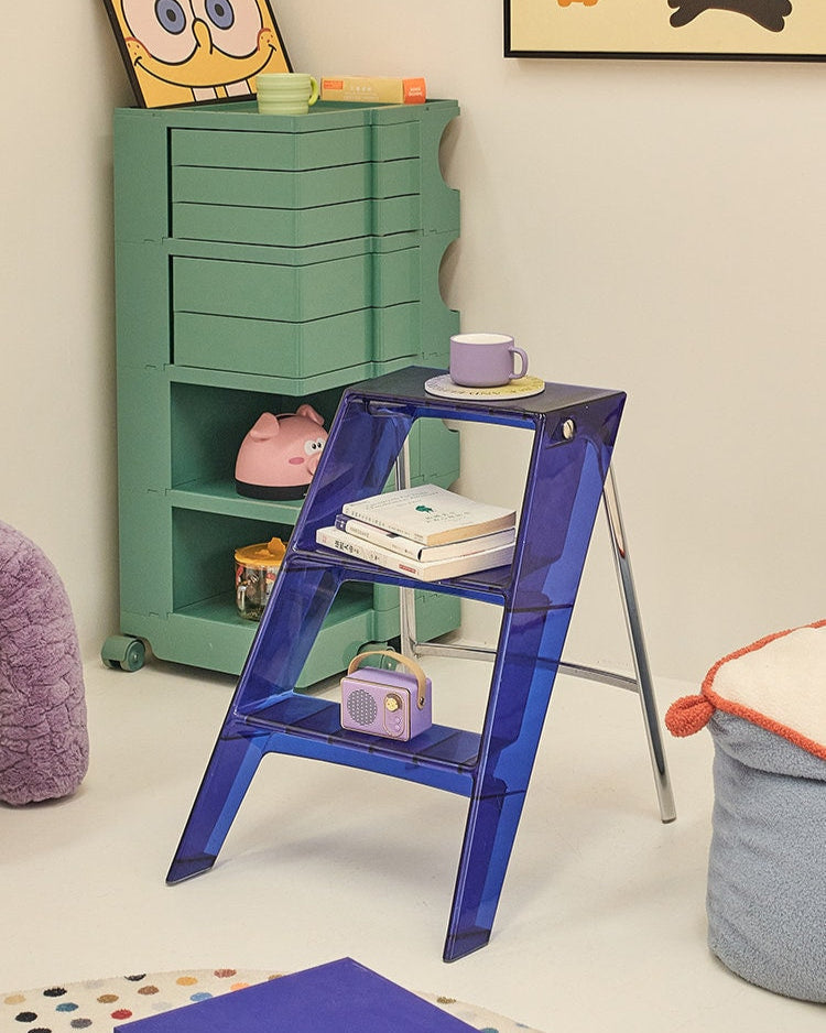 Foldable Ladder Shelf-5