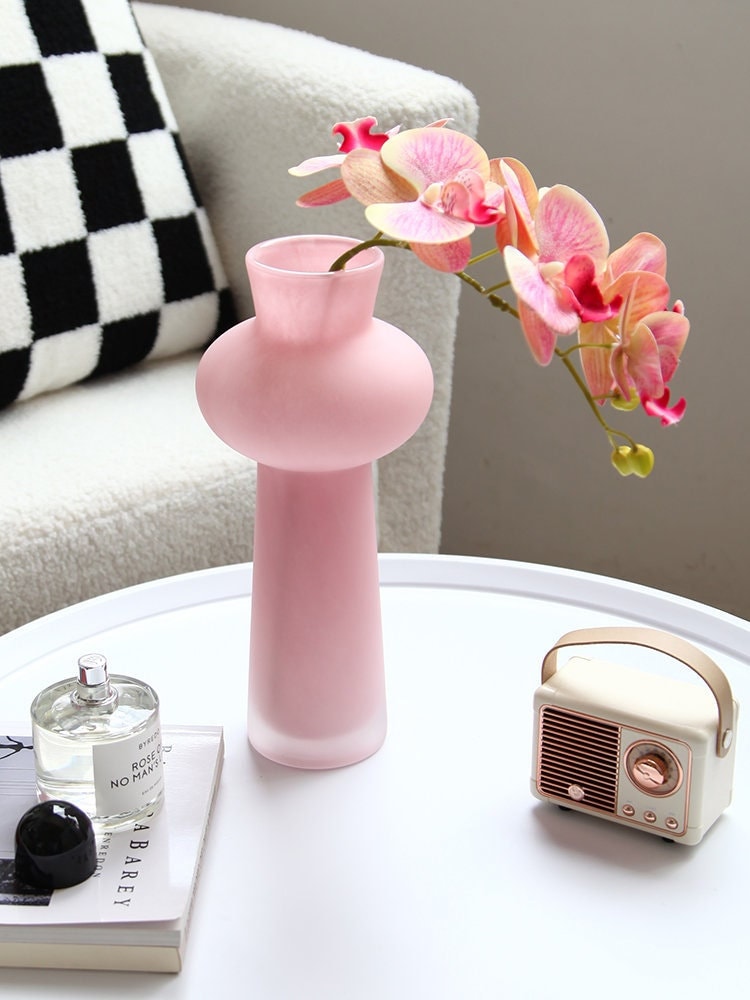 Pink Tall Flower Vase-1