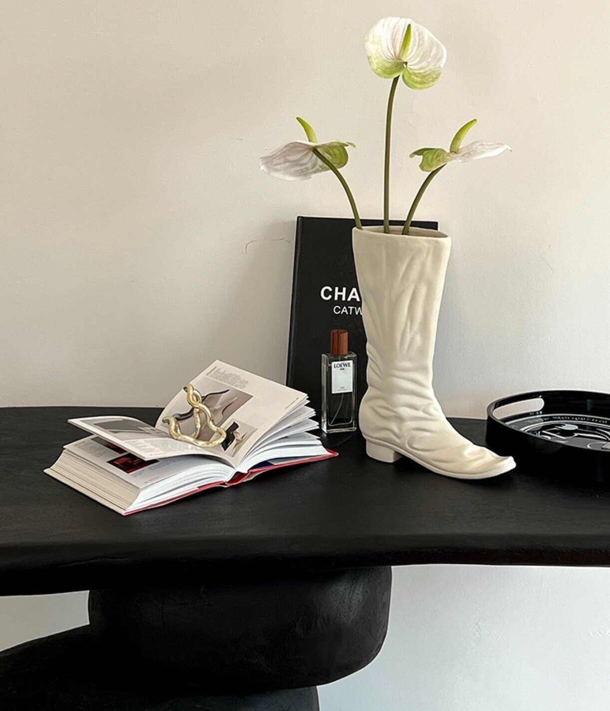 Boots Shaped Ceramic Vase-2