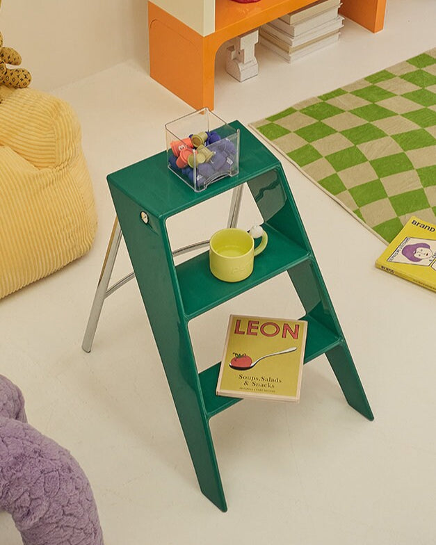 Foldable Ladder Shelf-7