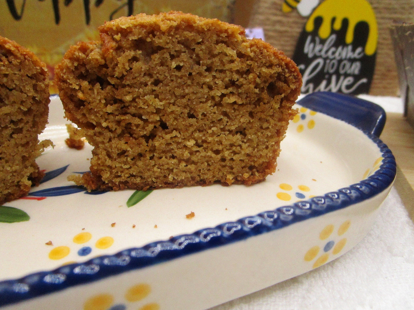 Gluten Free Gingerbread Cake, High Protein, Sugar Free, Dairy Free, Grain Free, Fitness Dessert, Warming Spice snack, Low Carb, Clean Eating
