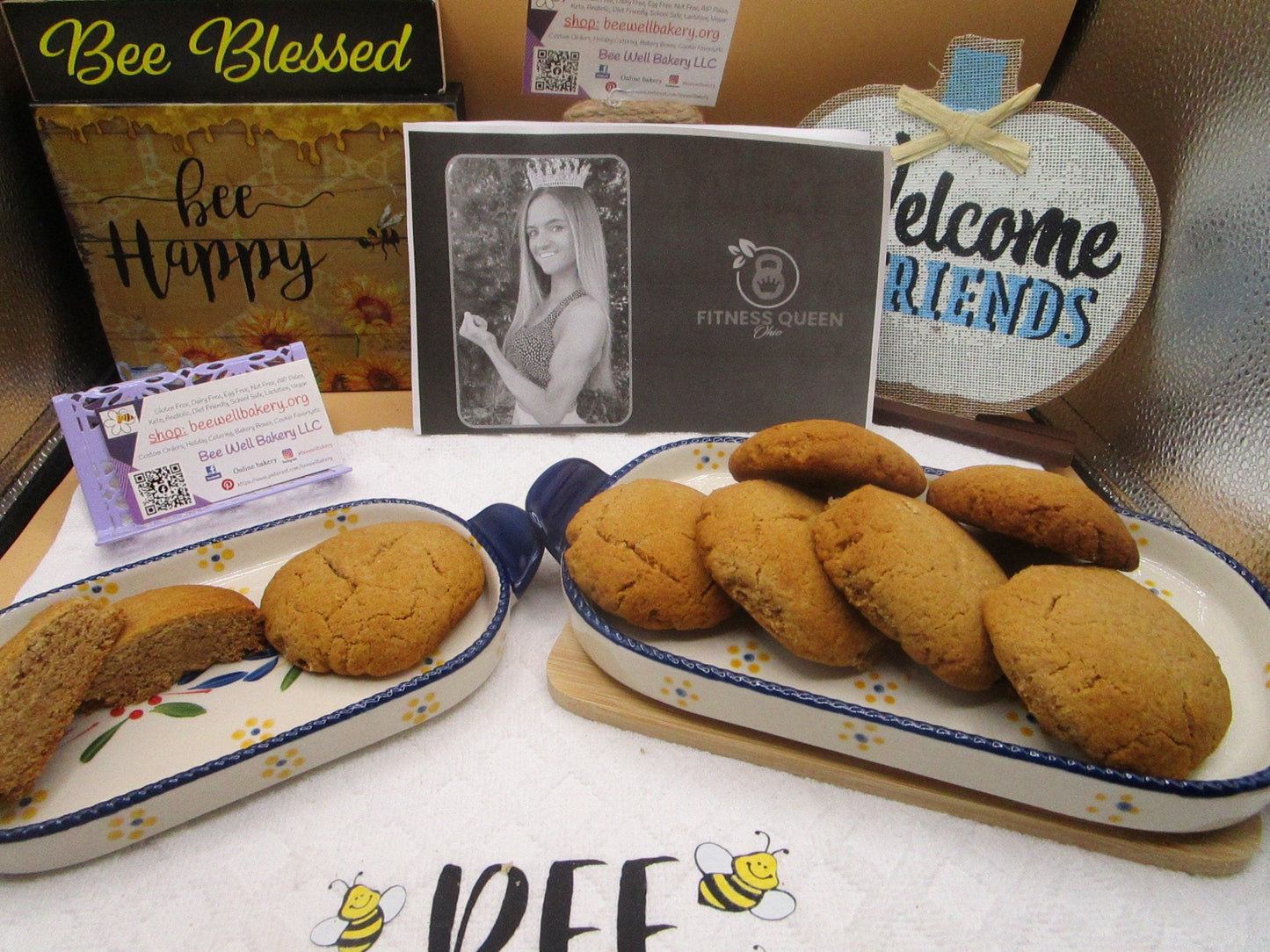 High Protein Pumpkin Spice Cookies, Vegan, Gluten Free, Dairy Free, Sugar Free, Anabolic, Post Workout Snack, Low Carb, Fitness Queen, Gifts