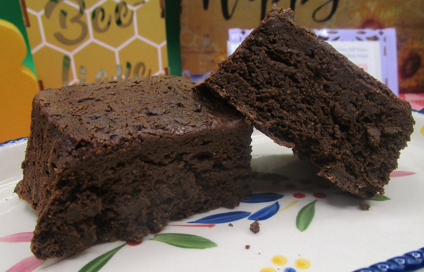AIP Paleo Carob Cake, Grain Free, Gluten Free, Dairy Free, Vegan, High Protein High Fiber, Low Sugar, Cassava Free Autoimmune Protocol snack