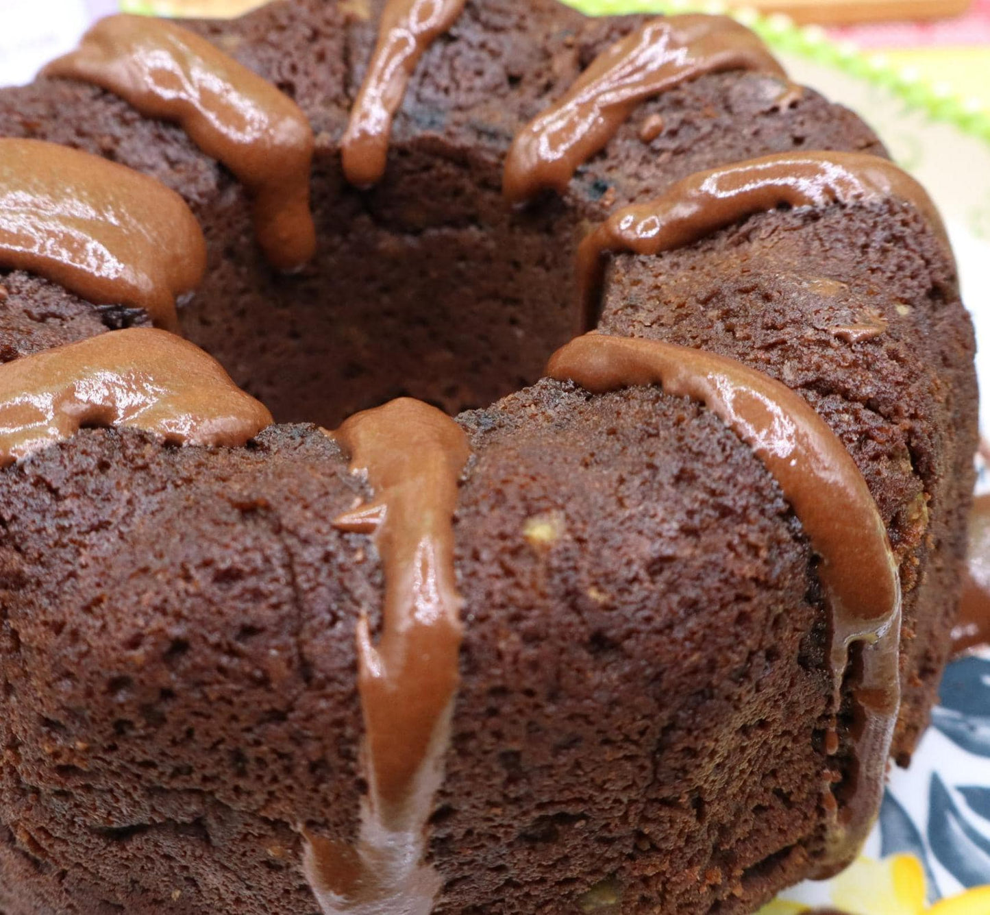 Keto Chocolate Zucchini Bundt Cake, Gluten Free, Sugar Free, Grain Free, Dairy Free, Low Carb, Protein enriched, Valentine's Day Dessert