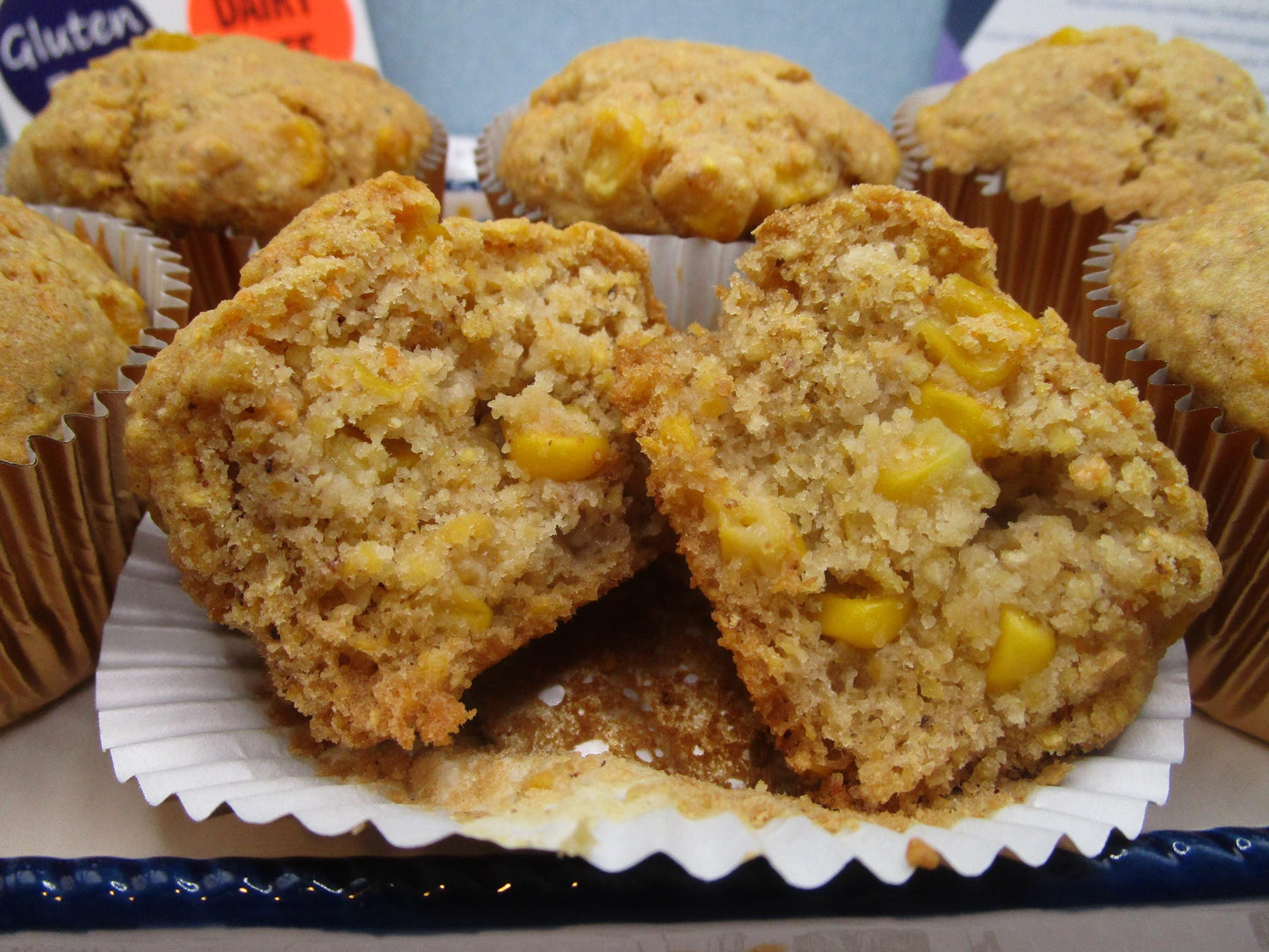 Gluten Free Cornbread, High Protein, Sugar Free, Dairy Free, Vegan, Fitness Muffins, Clean Eating, Low Sugar, Spicy Cinco De Mayo snack