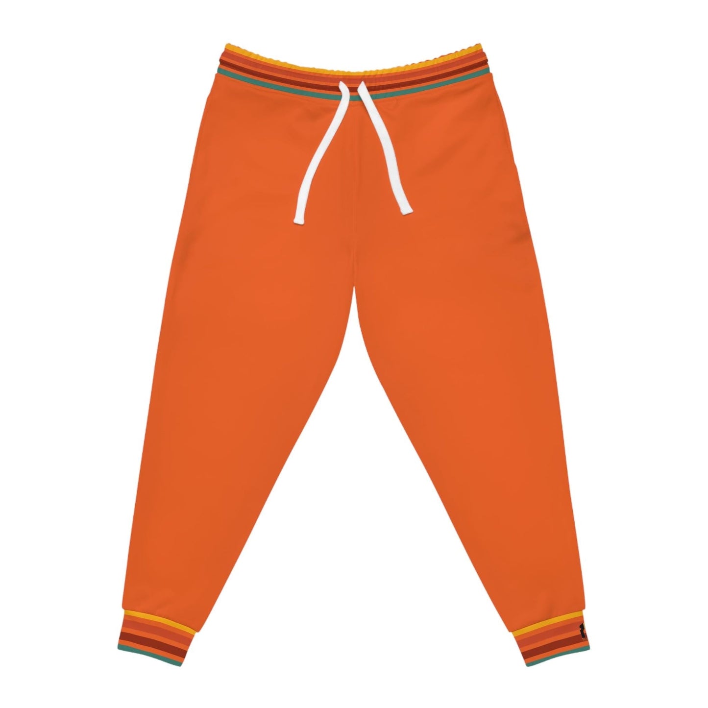 Coordinating "Accountability" Joggers – Bold Style With a Purpose (Tangerine Twist)