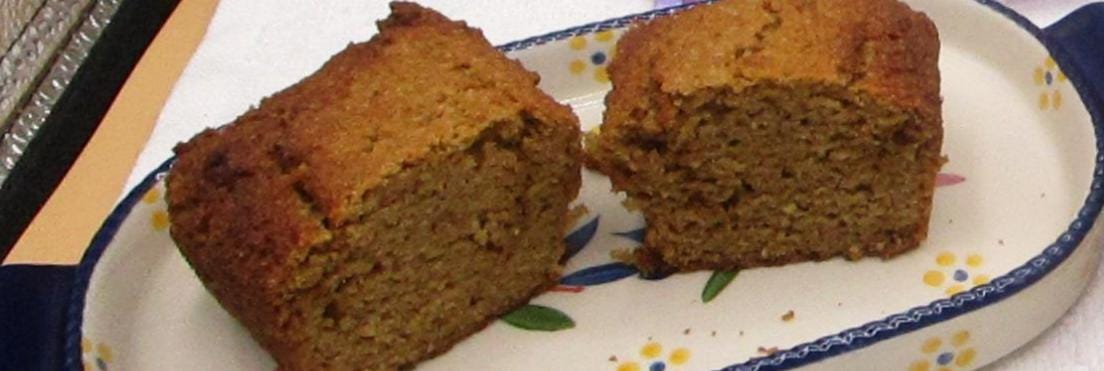 Gluten Free Gingerbread Cake, High Protein, Sugar Free, Dairy Free, Grain Free, Fitness Dessert, Warming Spice snack, Low Carb, Clean Eating