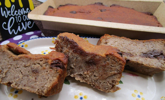 Protein Banana Bread-Mocha Chip, Gluten Free, Dairy Free, Peanut Free, Grain Free, Vegan Collagen, Sugar Free, Fitness Snack, Mother's Day