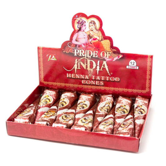 Herbal Henna Tattoo Mehendi Paste - BUY 6 GET 6 FREE  - 1.25oz Tube (100% Natural)-0