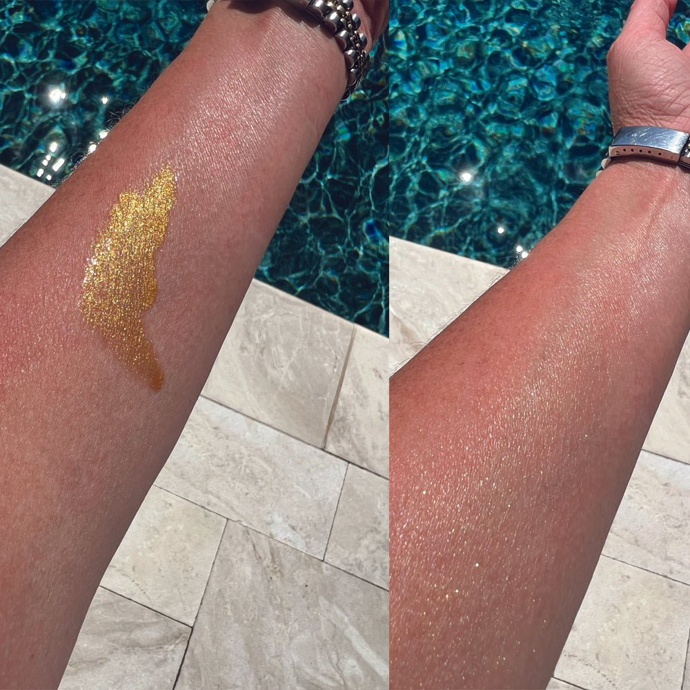 Organic Shimmer Body Oil