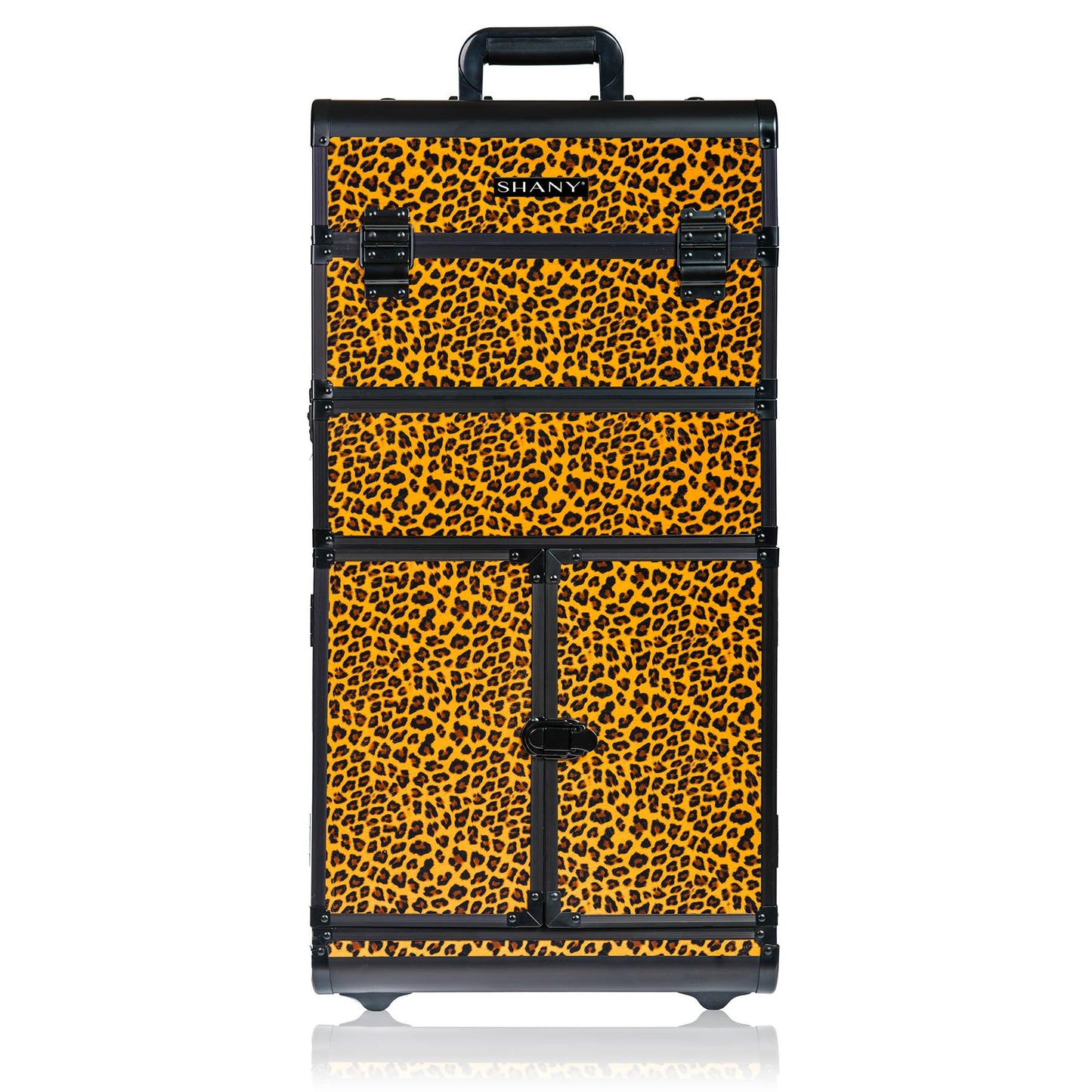 REBEL Series Pro Makeup Artists Rolling Train Case Trolley Case-4