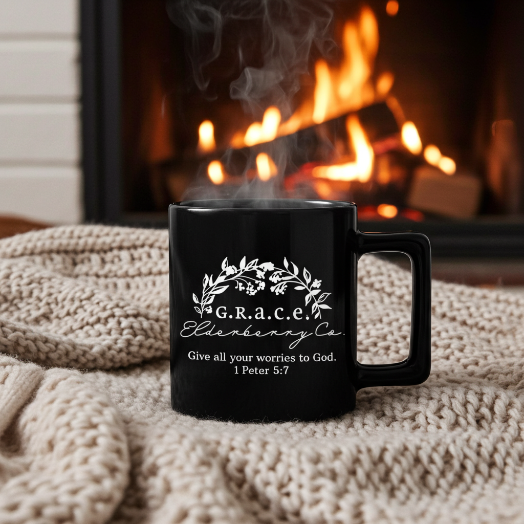 G.R.A.C.E. Elderberry Co. 12 oz. Mug-1