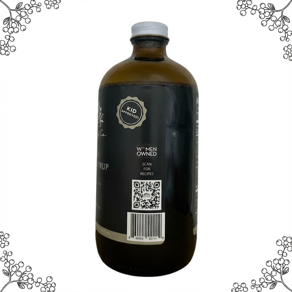 Cinnamon Elderberry Syrup-4