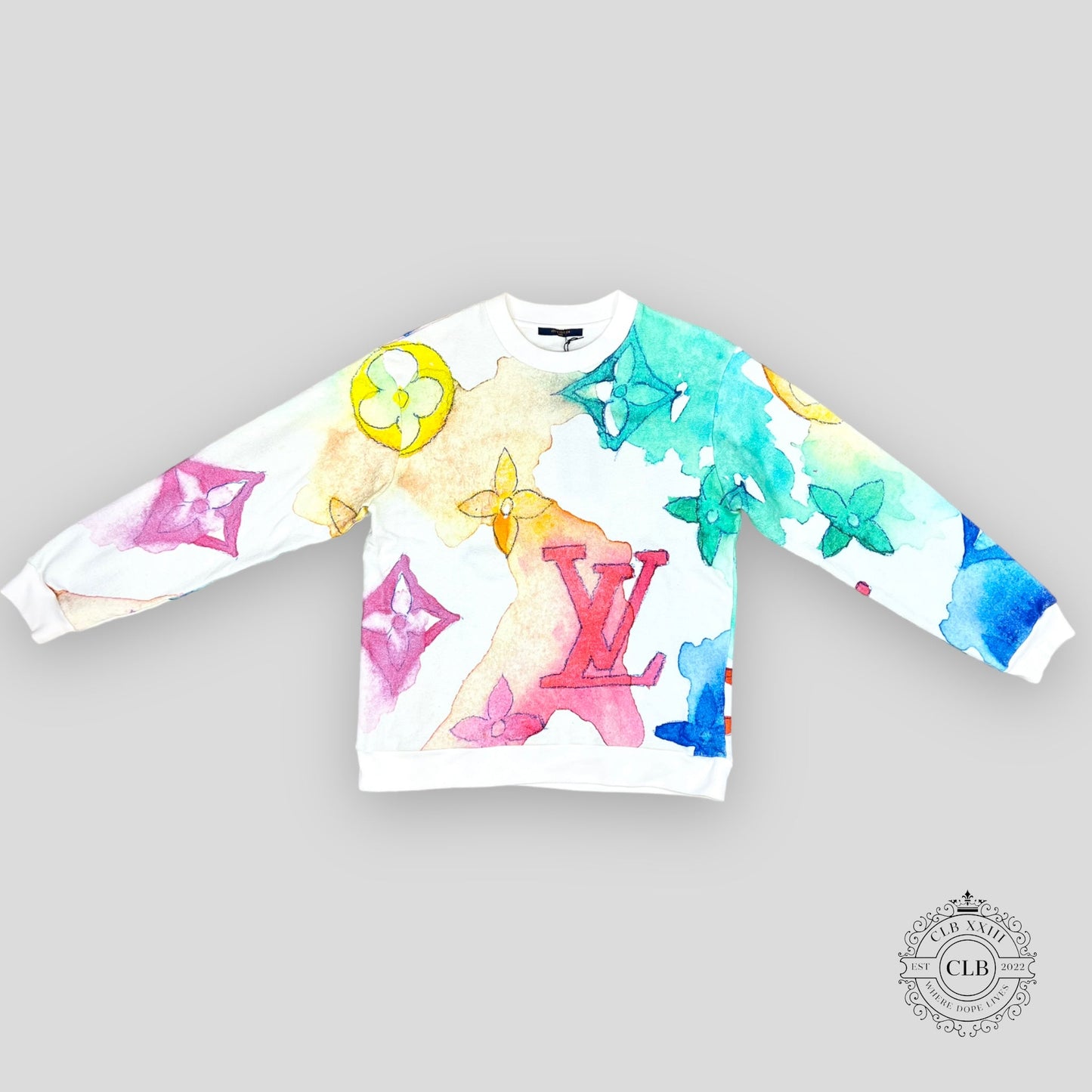 Louis Vuitton Watercolor Monogram Crewneck