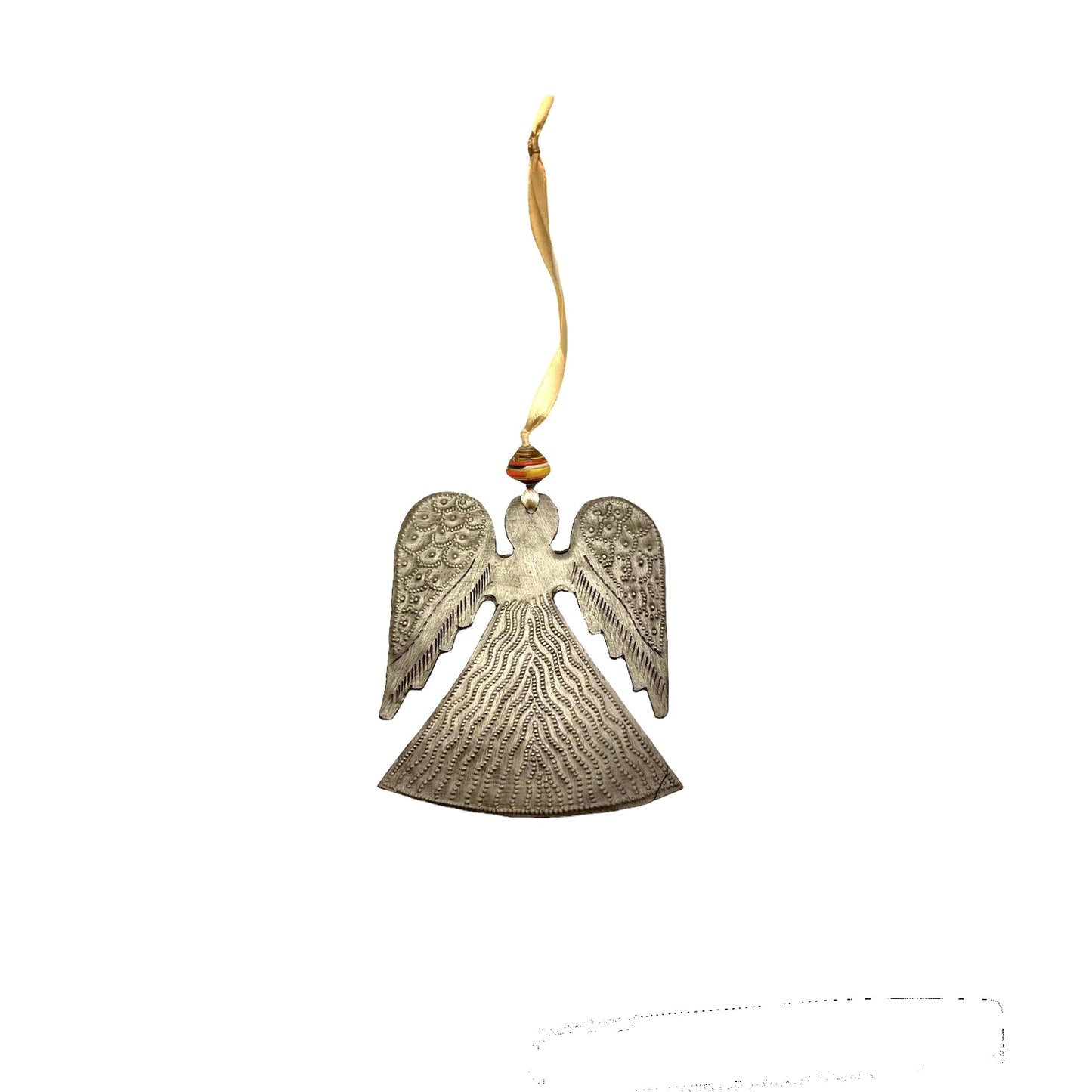 Classic Angel Ornament- Cream Ribbon