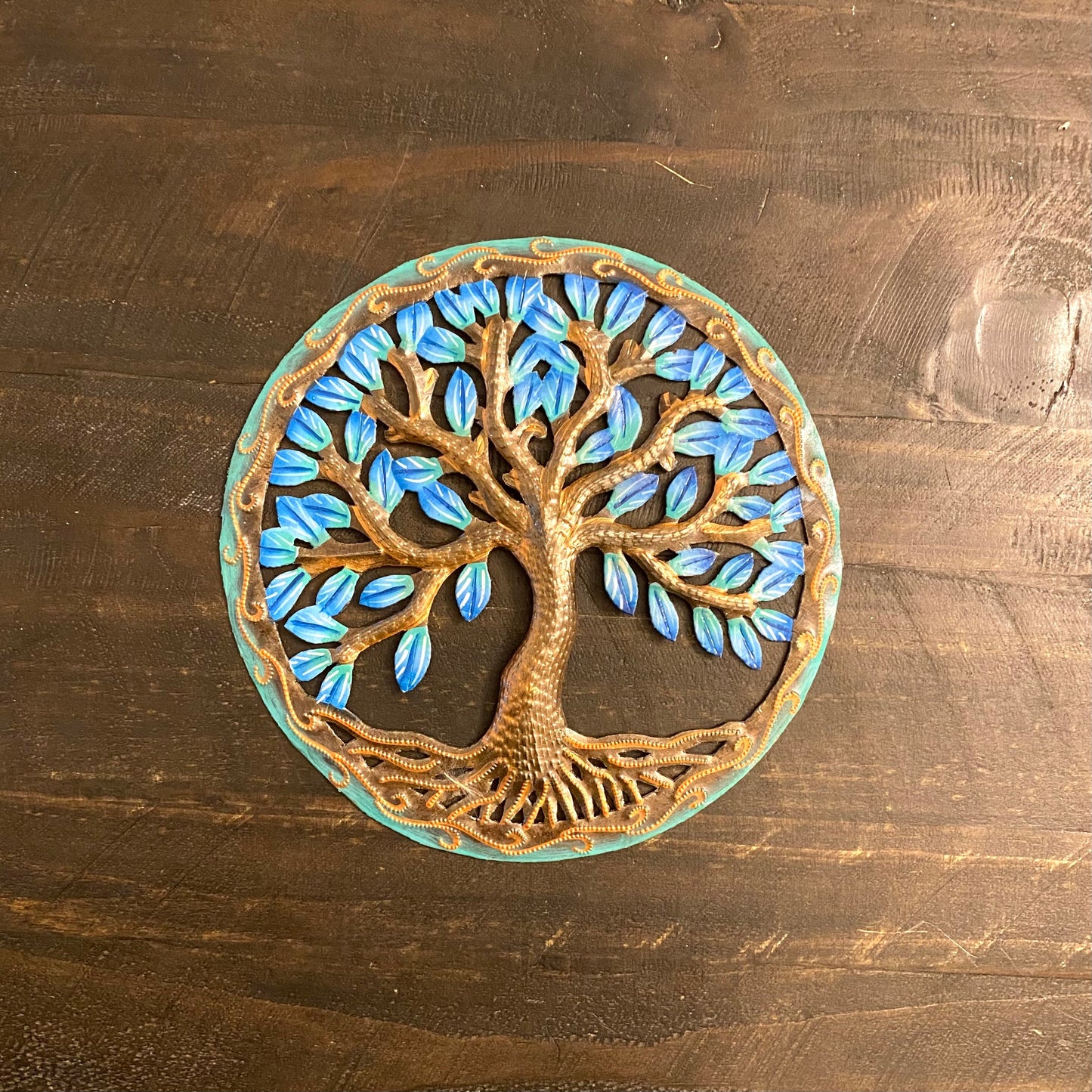 Electric Blue Tree of Life
