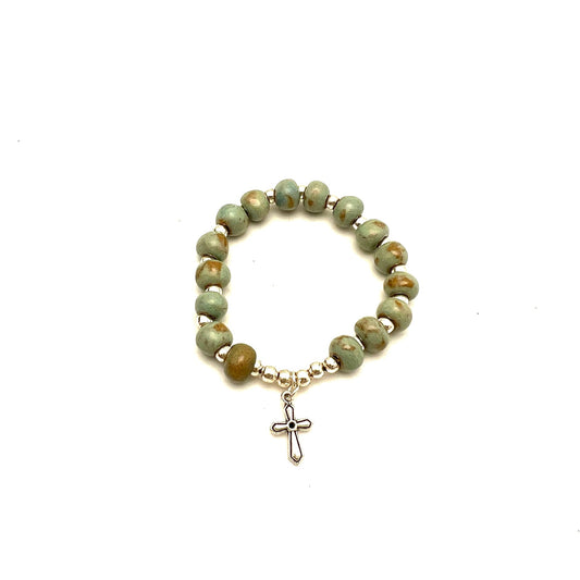 Cross Charm Bracelet
