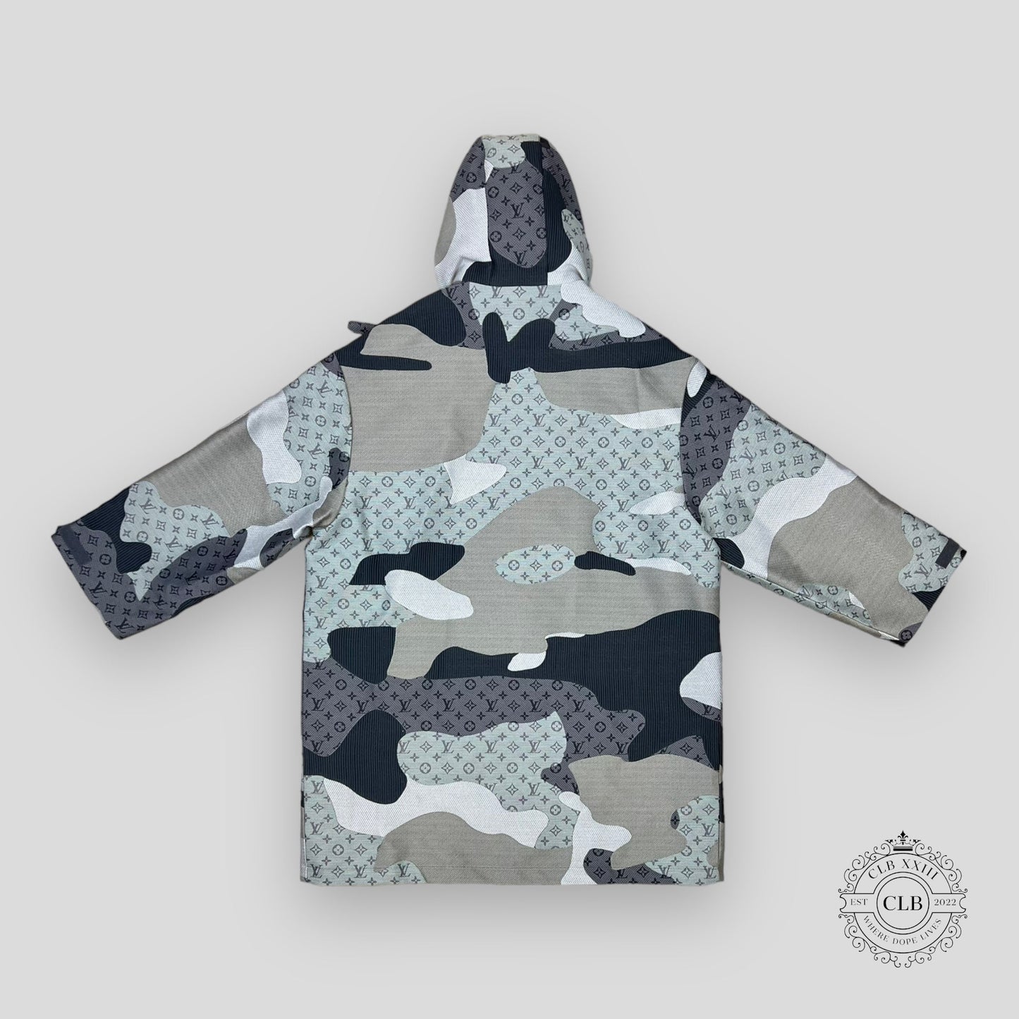 LOUIS VUITTON PATCHWORK PORTRAIT PARKA