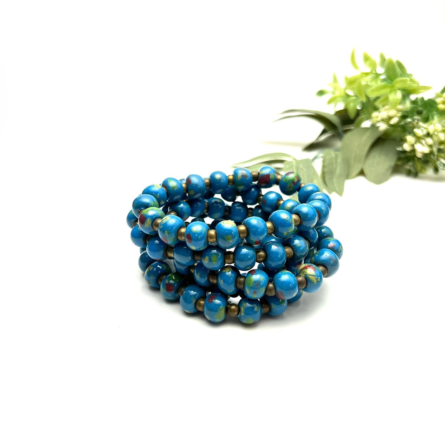 Ceramic Color Burst Bracelet- Global Obsession