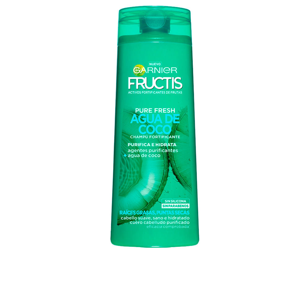 FRUCTIS PURE FRESH fortifying coconut water shampoo 300 ml-0