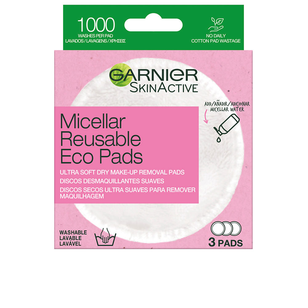 SKINACTIVE soft washable makeup remover pads 3 units-0