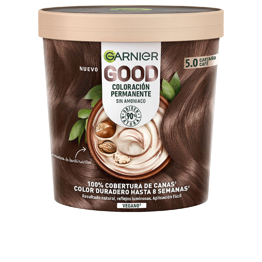 GOOD permanent color #5.0 brown coffee 217 ml-0