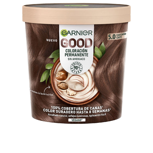 GOOD permanent color #5.0 brown coffee 217 ml-0