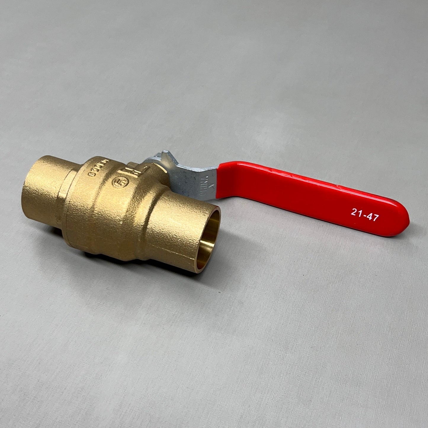 RED-WHITE VALVE Brass Ball Valve 1" 1.05 lb 5595AB (New)