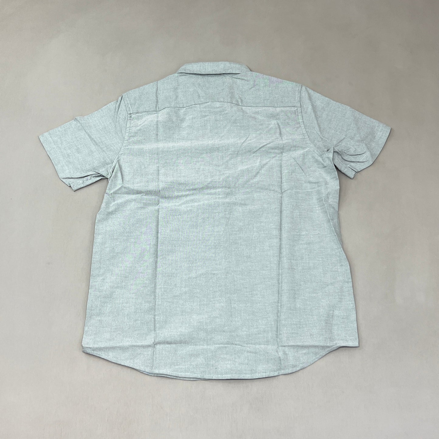 RVCA That'll Do Stretch Short Sleeve Shirt Youth Sz L / 14 B525TRTS Balsam Green (New)
