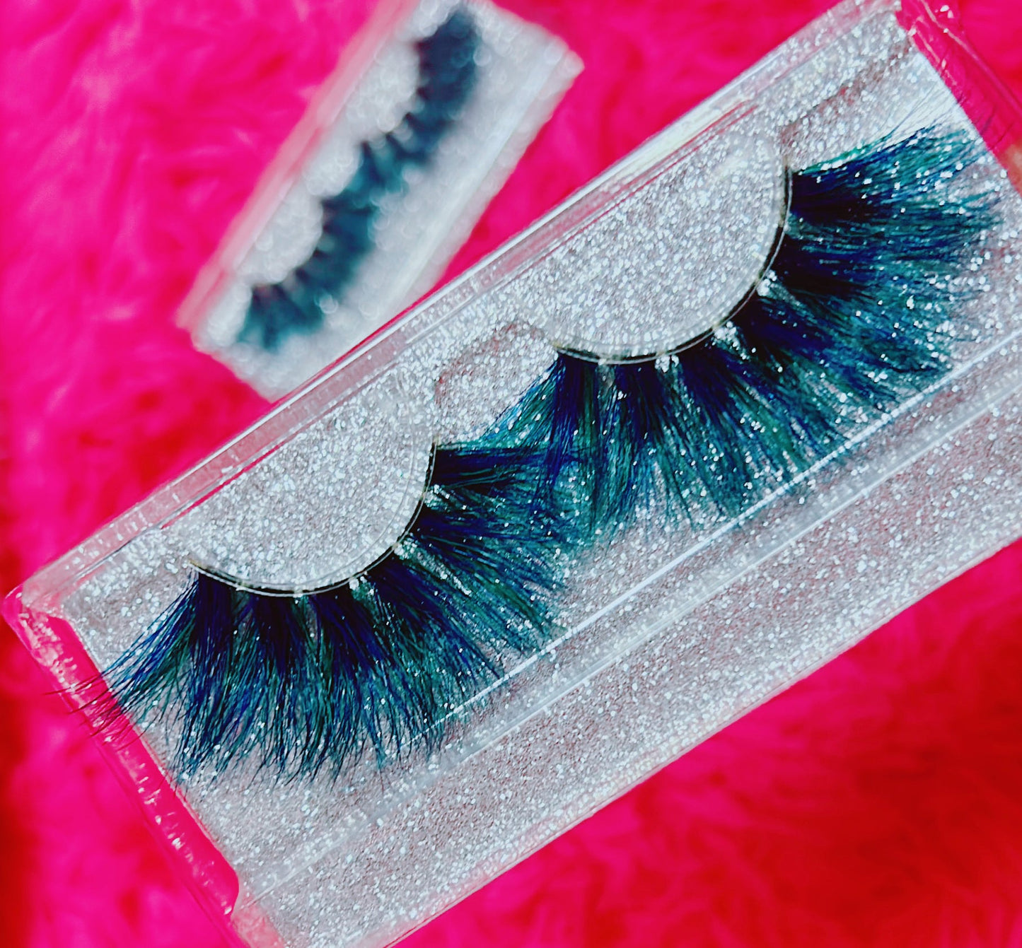 *PEACOCK* (Blue/Green) DOLLicious COLORBLAST Lashes!