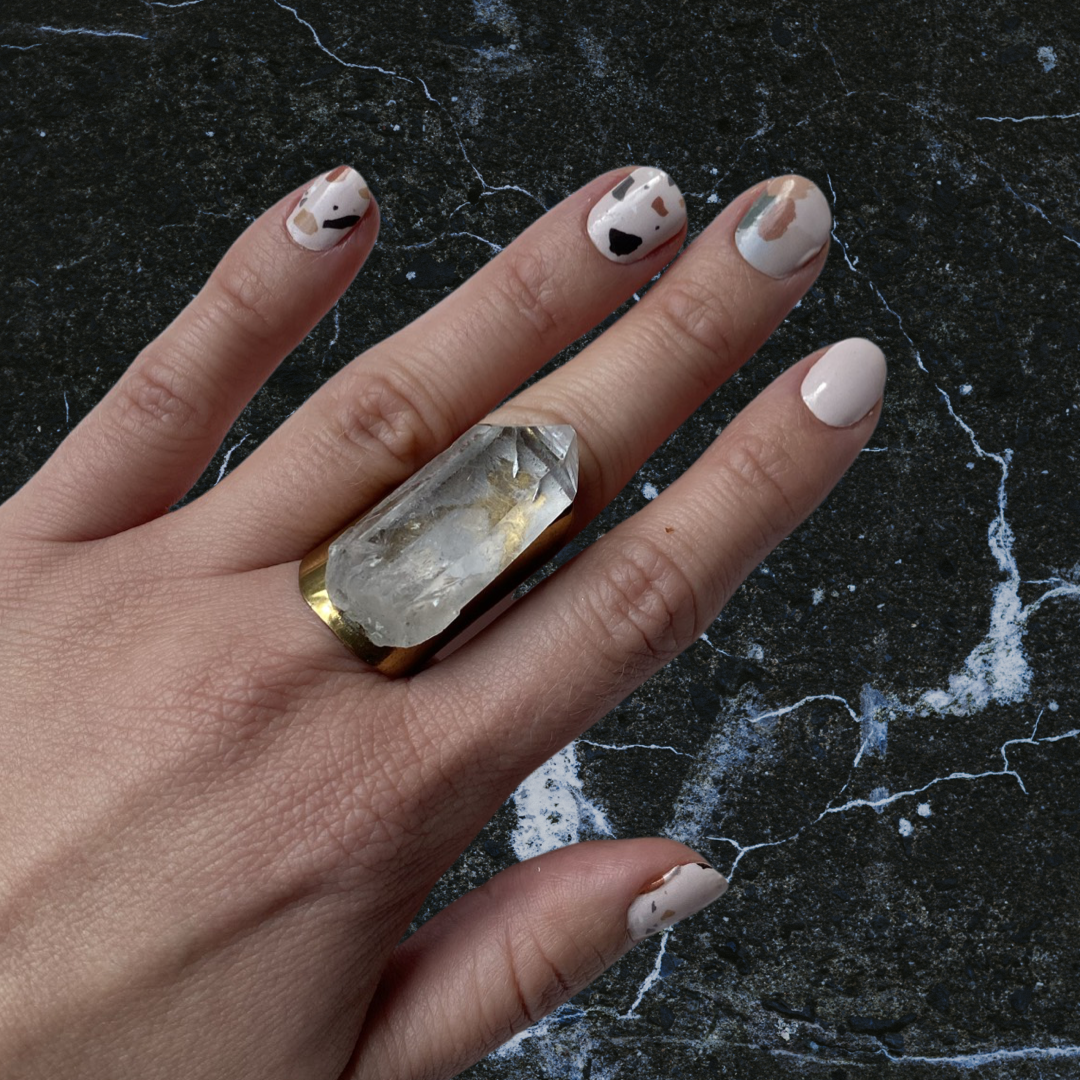 Terrazzo Nail Polish Wraps-0